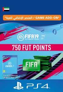 FIFA 19 Ultimate Team 750 Points for Sony PlayStation - (UAE) (Digital Code)
