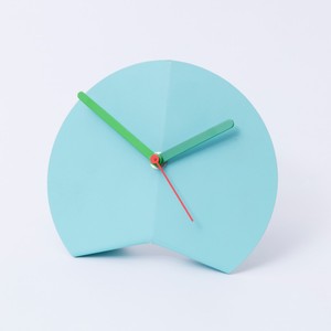 Block Origami Desk Clock Blue