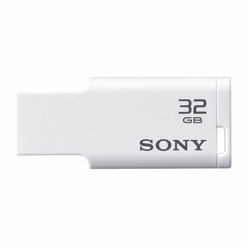 Sony USB 32GB Flash Drive 2.0 High Speed White