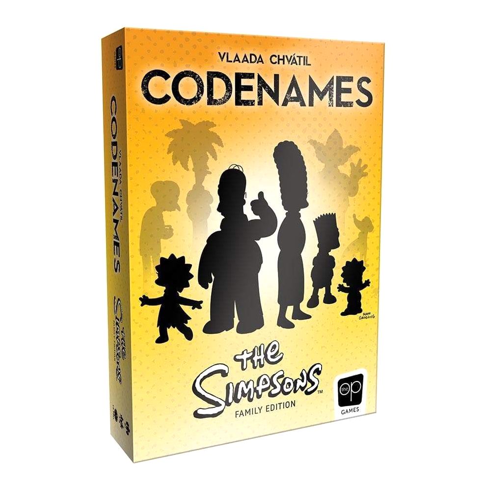 USAopoly Codenames The Simpsons Board Game