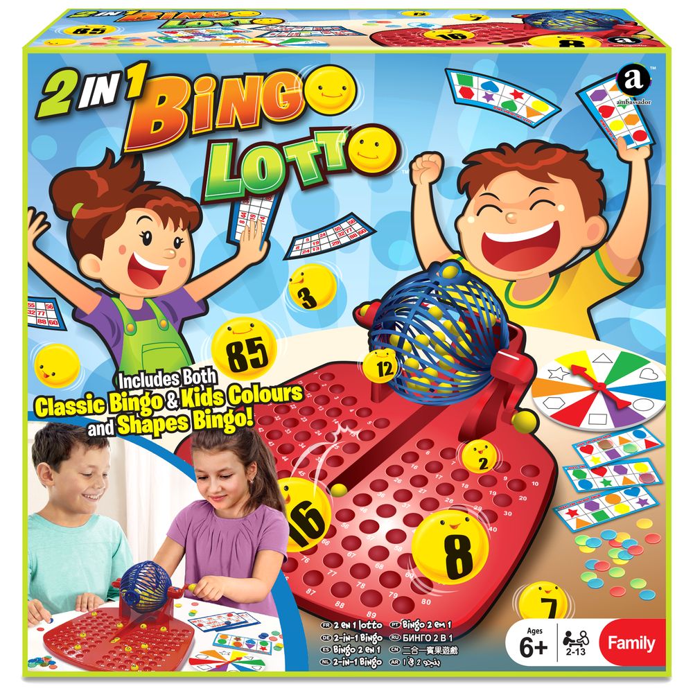Merchant Ambassador 2-In-1 Bingo Lotto Game