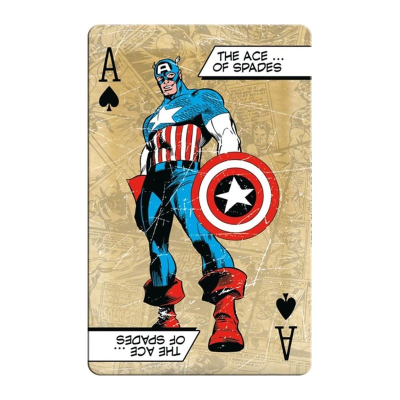 Waddington's Playing Cards No.1 Marvel Retro Deck