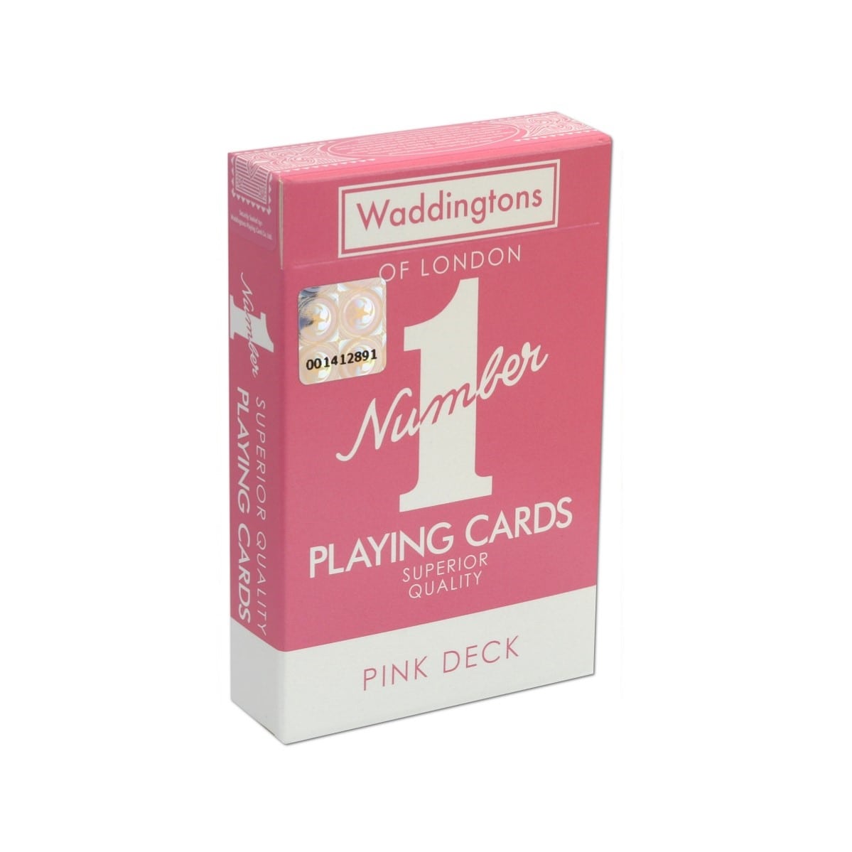 Waddington's Playing Cards No.1 Pink Deck