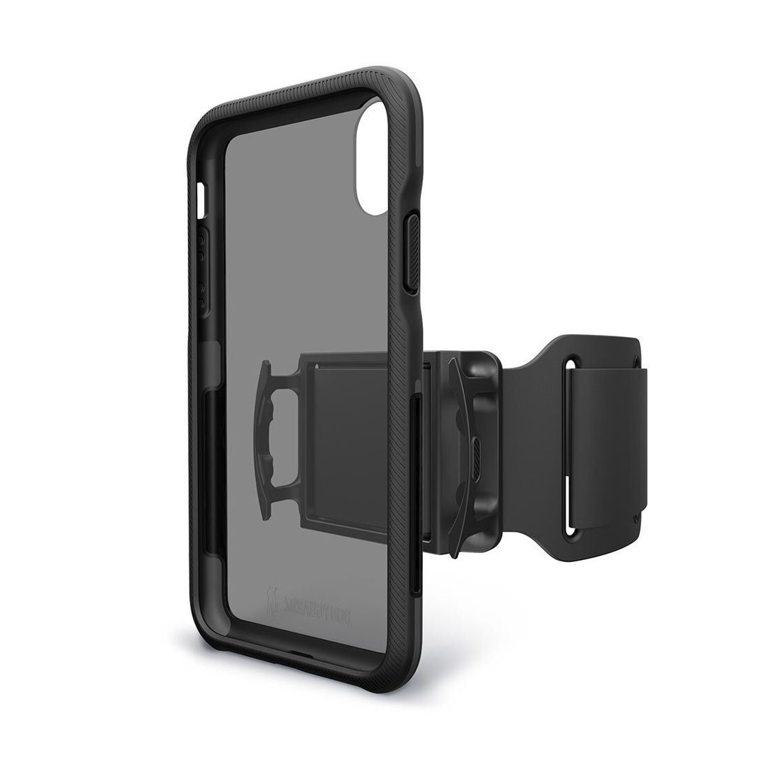 BodyGuardz Trainr Pro Case Black/Grey for iPhone XS with Armband