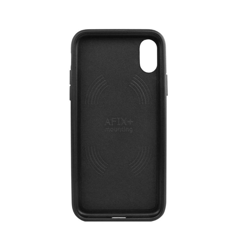 Evutec Aer Karbon with Afix Case Black for iPhone XR
