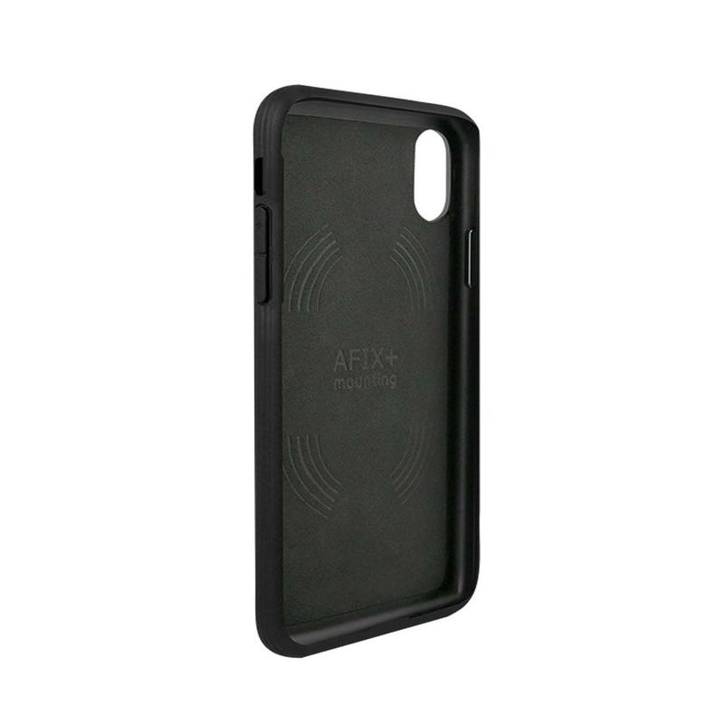 Evutec Aer Karbon with Afix Case Black for iPhone XR