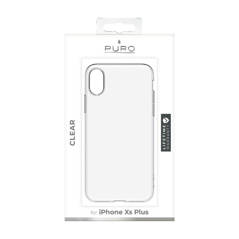 Puro Pc + TPU Clear Case Tranparent for iPhone XS Max