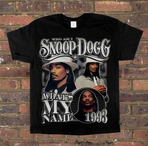 Homage Tees Snoop Dogg Whats My Name Men's T-Shirt Black