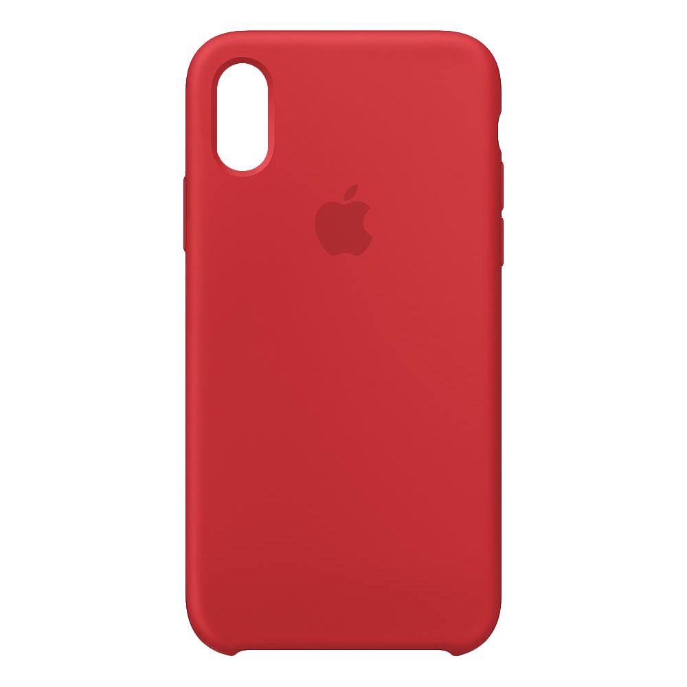 Apple Silicone Case (Product)Red for iPhone XS