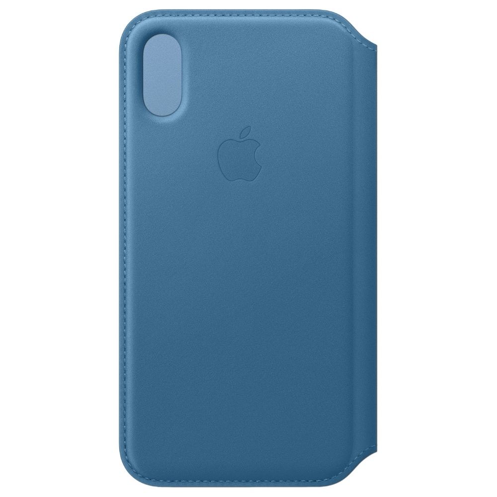 Apple Leather Folio Cape Cod Blue for iPhone XS
