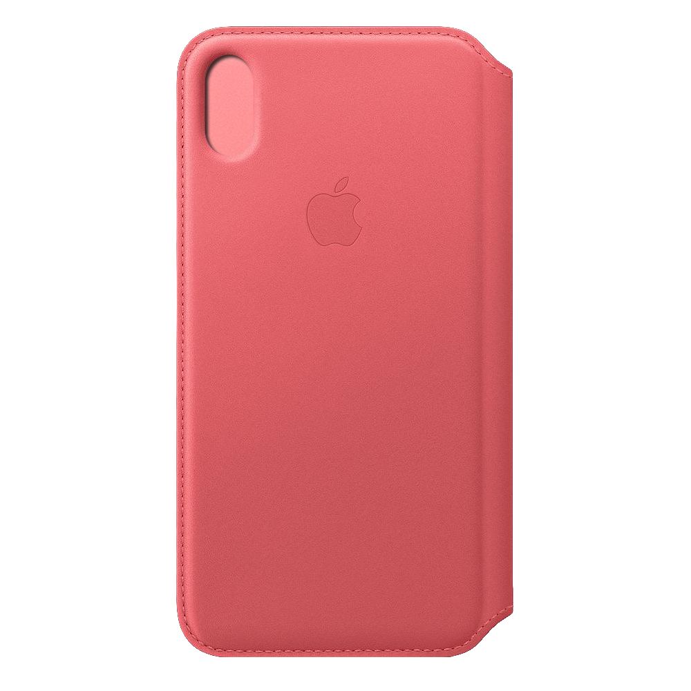 Apple Leather Folio Peony Pink for iPhone XS Max