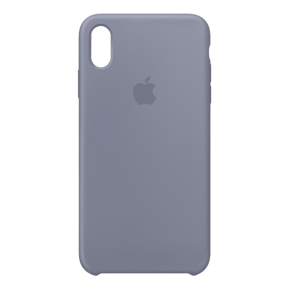 Apple Silicone Case Lavender Grey for iPhone XS Max