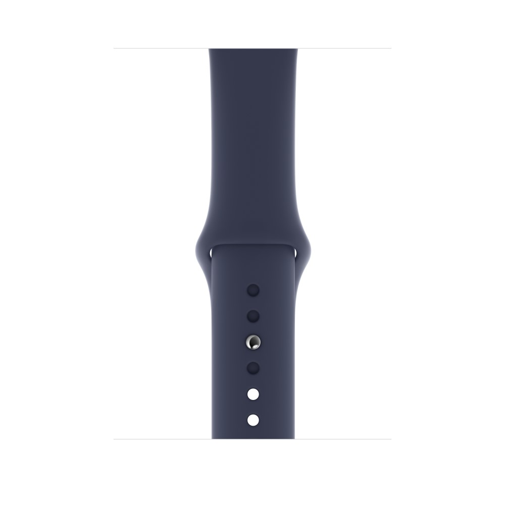 Apple 44mm Midnight Blue Sport Band S/M & M/L for Apple Watch (Compatible with Apple Watch 42/44/45mm)
