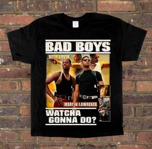 Homage Tees Bad Boys Men's T-Shirt Black