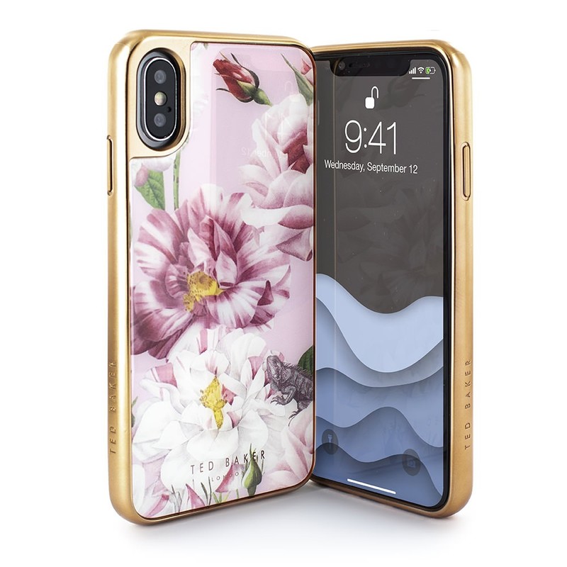 Ted Baker Iguazu Tempered Glass Case for iPhone XS