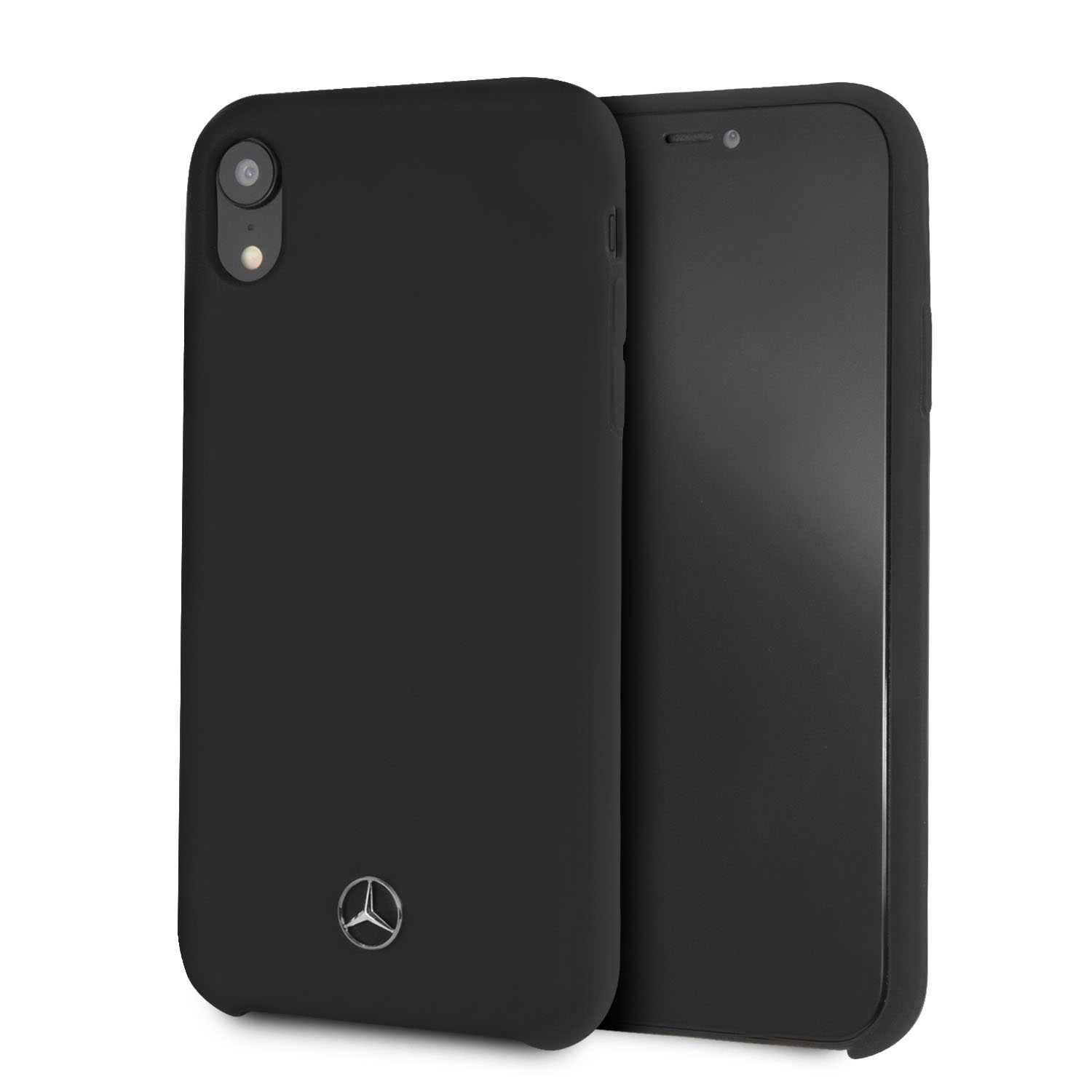 Mercedes-Benz Silicon Case Black for iPhone XR