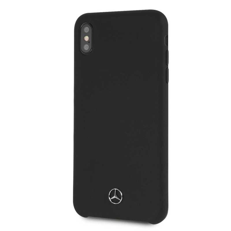 Mercedes-Benz Silicon Case Black for iPhone XS Max