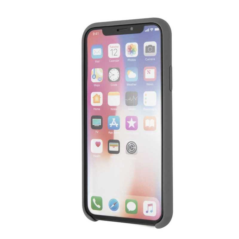 Mercedes-Benz Silicon Case Grey for iPhone XS