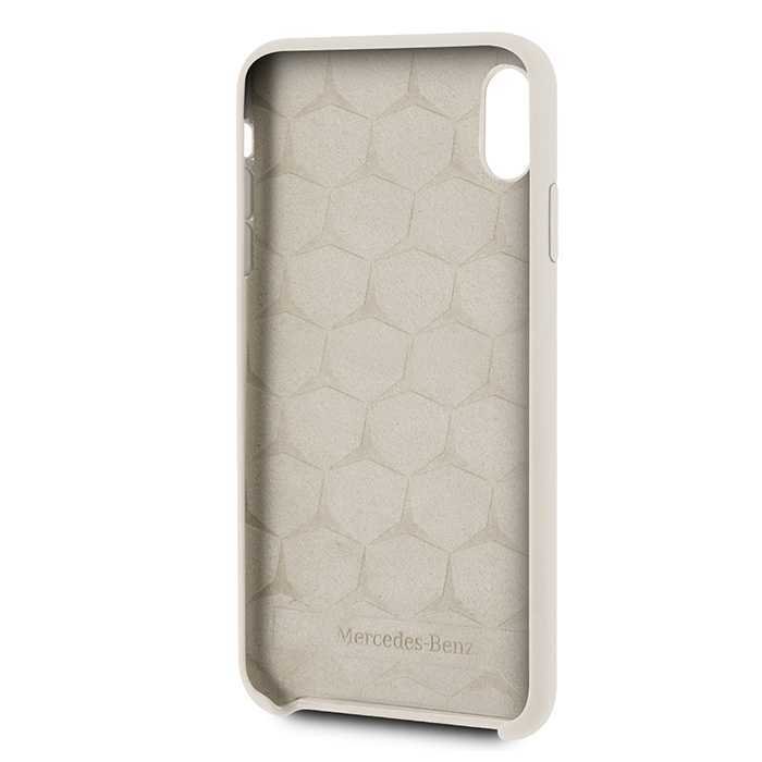 Mercedes-Benz Silicon Case Beige for iPhone XS Max