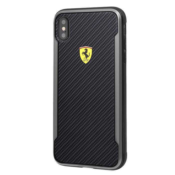 Ferrari Racing Shield Carbon Effect for iPhone XS Max
