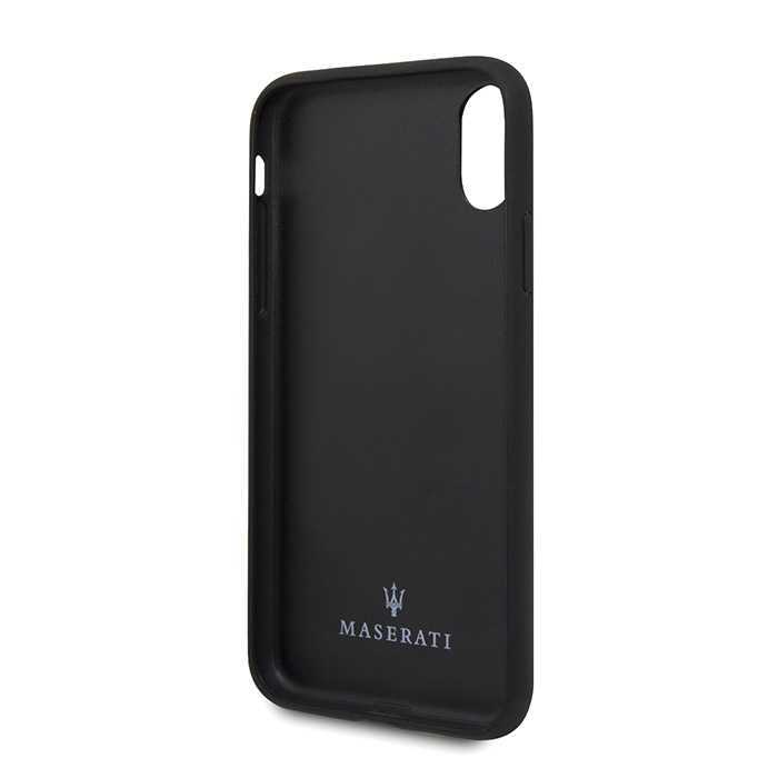 Maserati GT Carbon Case Black for iPhone XS