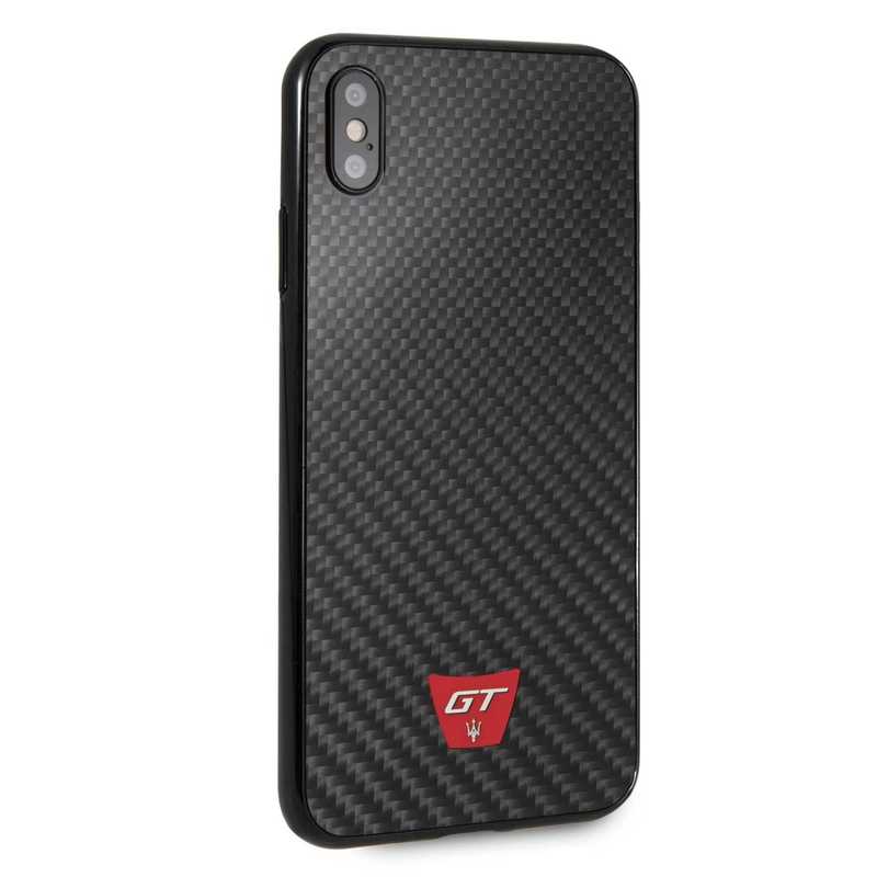 Maserati GT Carbon Case Black for iPhone XS Max