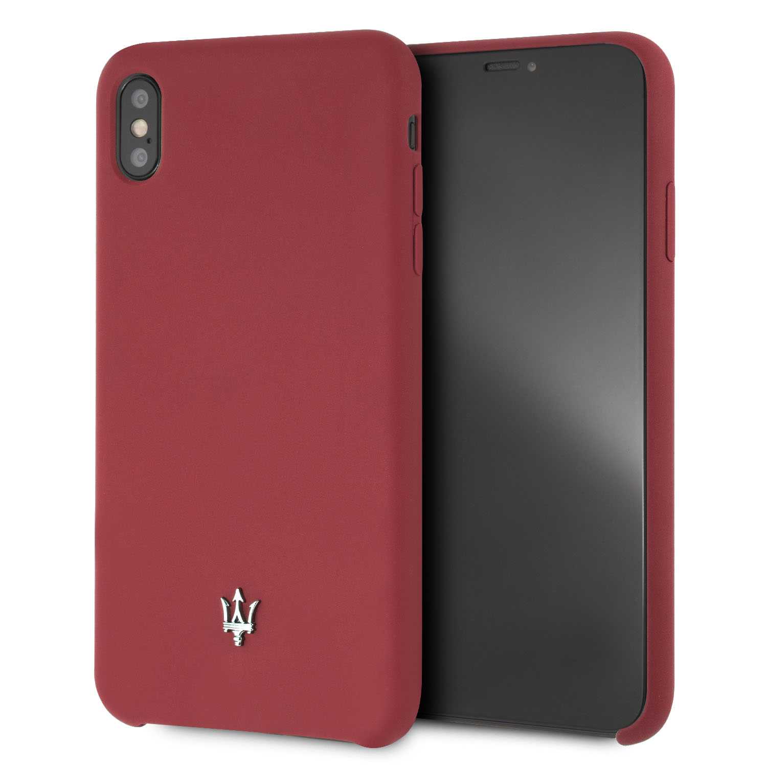 Maserati Silicone Case Red for iPhone XS Max