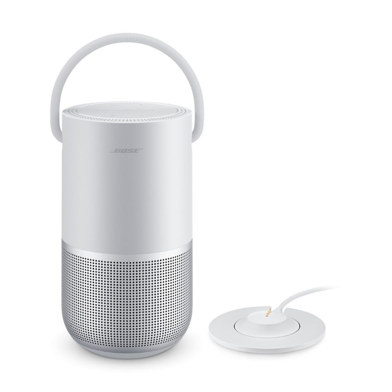 Bose Portable Home Speaker Charging Cradle Luxe Silver