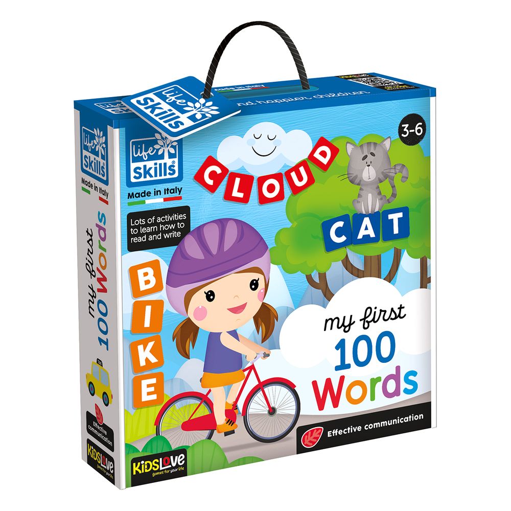 Kidslove Life Skills My First 100 Words Learning Set