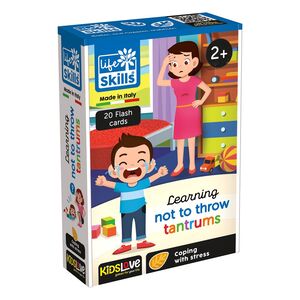 Kidslove Life Skills Learning Not To Throw Tantrums Flash Cards