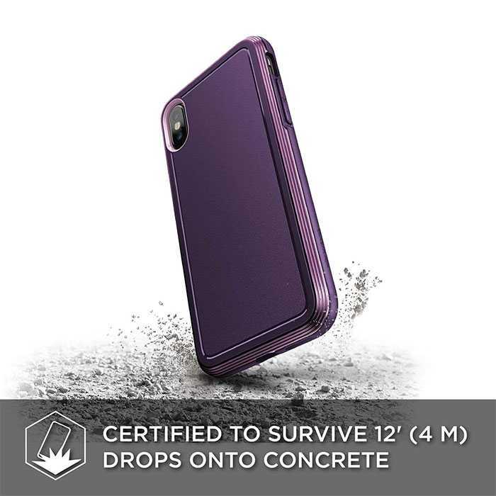 X-Doria Defense Ultra Case Purple for iPhone XS