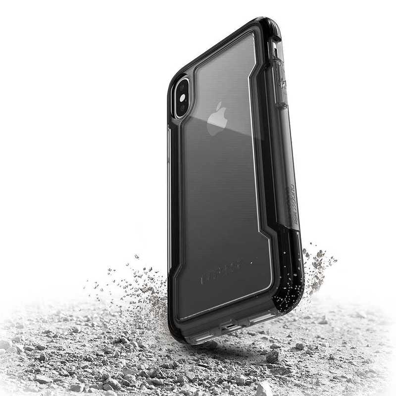 X-Doria Defense Clear Case Black for iPhone XS