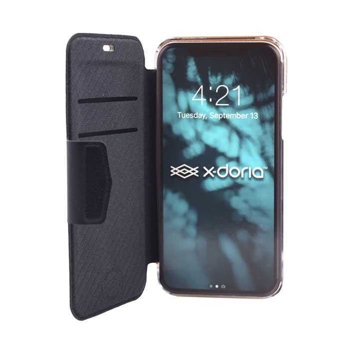 X-Doria Engage Folio Case Black for iPhone XR