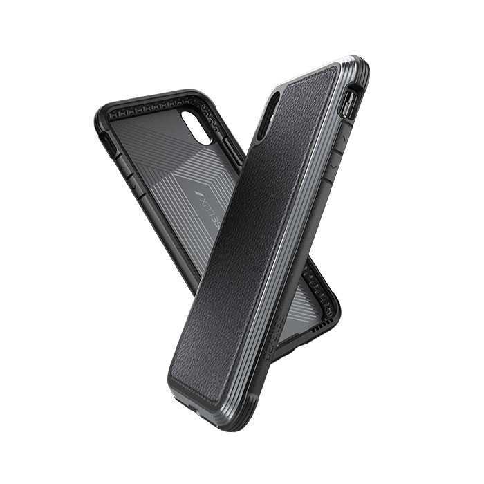 X-Doria Defense Lux Case Black Carbon Fiber for iPhone XS Max
