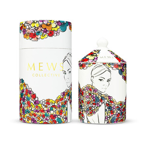 Mews Collective Sweet Violet & Suede Candle 320g