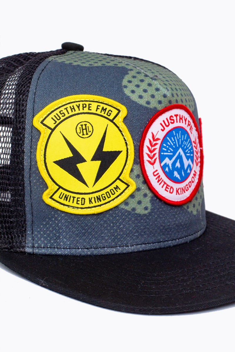 Hype Camo Patches Trucker Hat