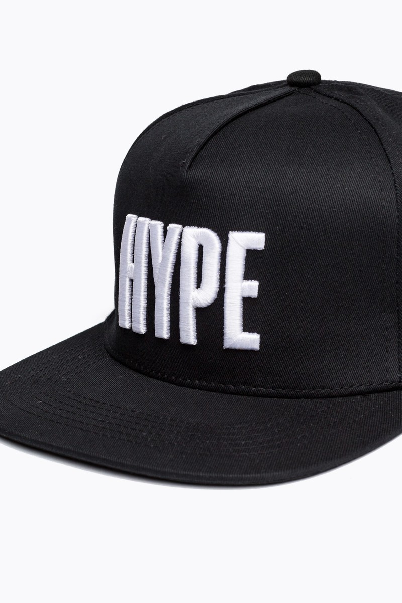 Hype Block Black/White Snapback Cap