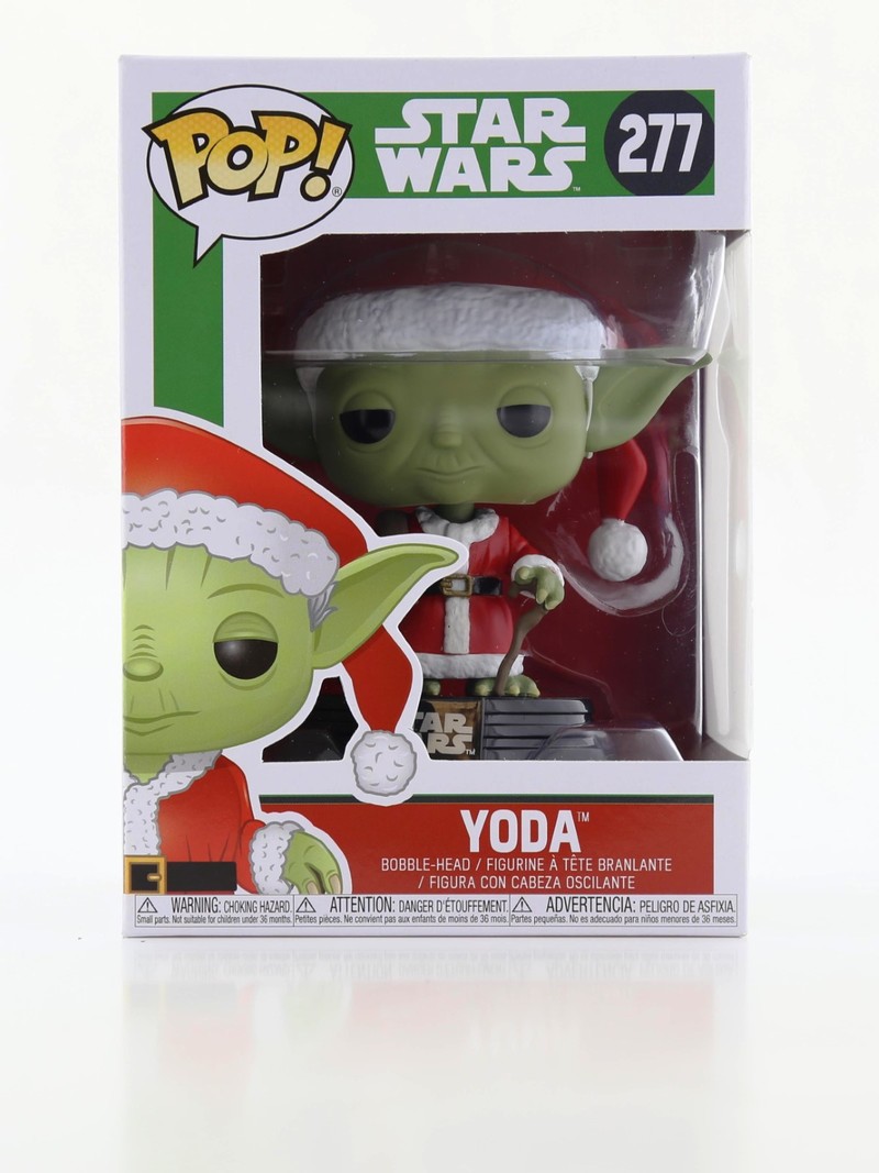 Funko Pop Star Wars Holiday Santa Yoda Vinyl Figure