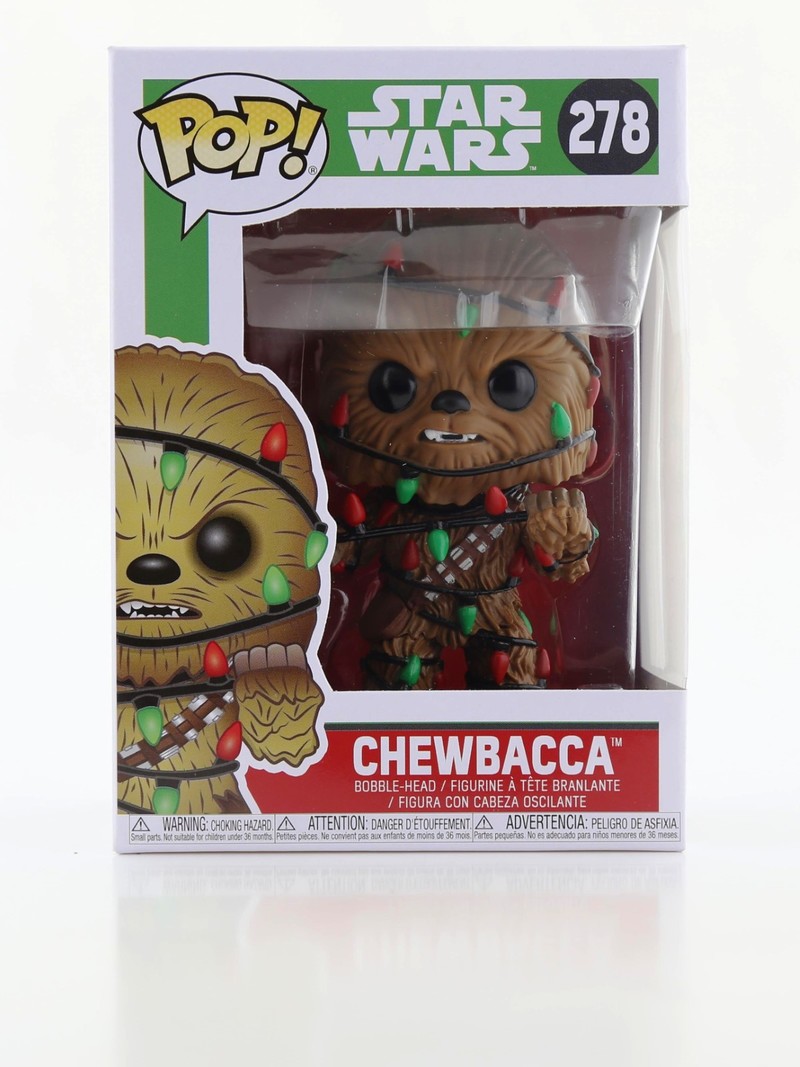 Funko Pop Star Wars Holiday Chewie with Lights Vinyl Figure