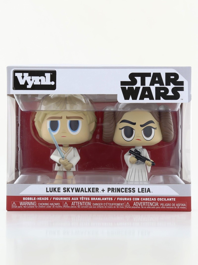 Funko Pop Star Wars Princess Leia & Luke Skywalker Vinyl Figures (2 Pack)