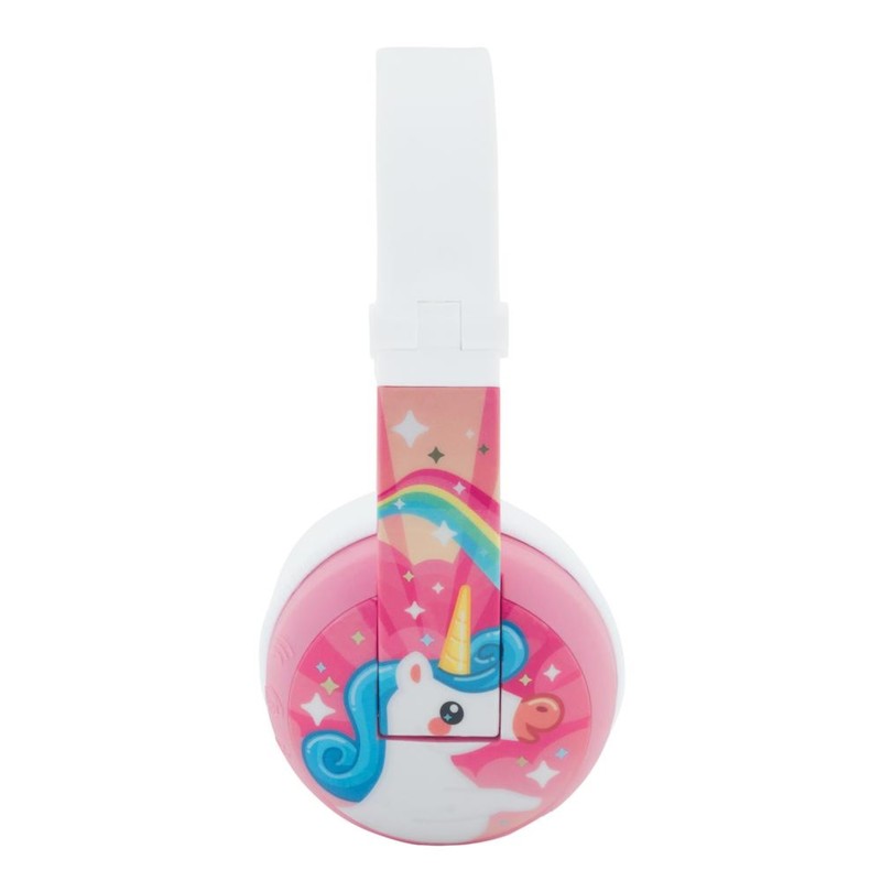 Onanoff BuddyPhones Wave Unicorn Pink Headphones for Kids