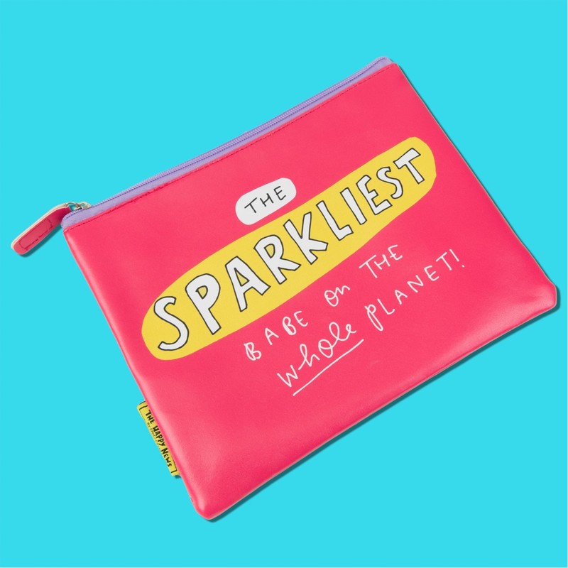 The Happy News Sparkliest Babe Large Pouch