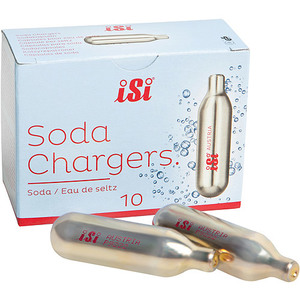 iSi Soda Chargers (for use with iSi Soda Makers) (Pack of 10)