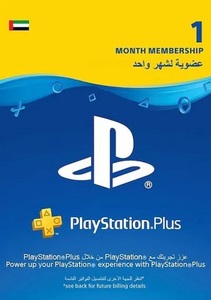 Sony PlayStation PS Plus Subscription - 1 Month - (UAE) (Digital Code)