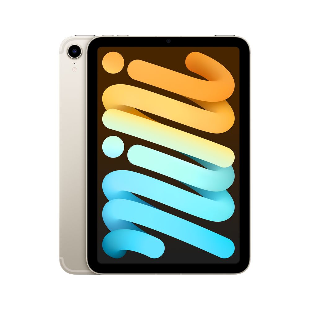 Apple iPad Mini 8.3-Inch Wi-Fi + Cellular 256GB - Starlight Tablet