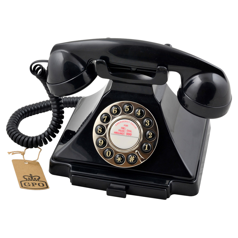GPO Telephones Carrington Black