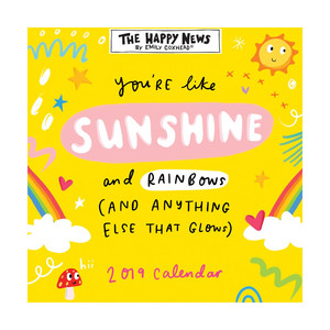 Portico Designs Happy News Square Calendar