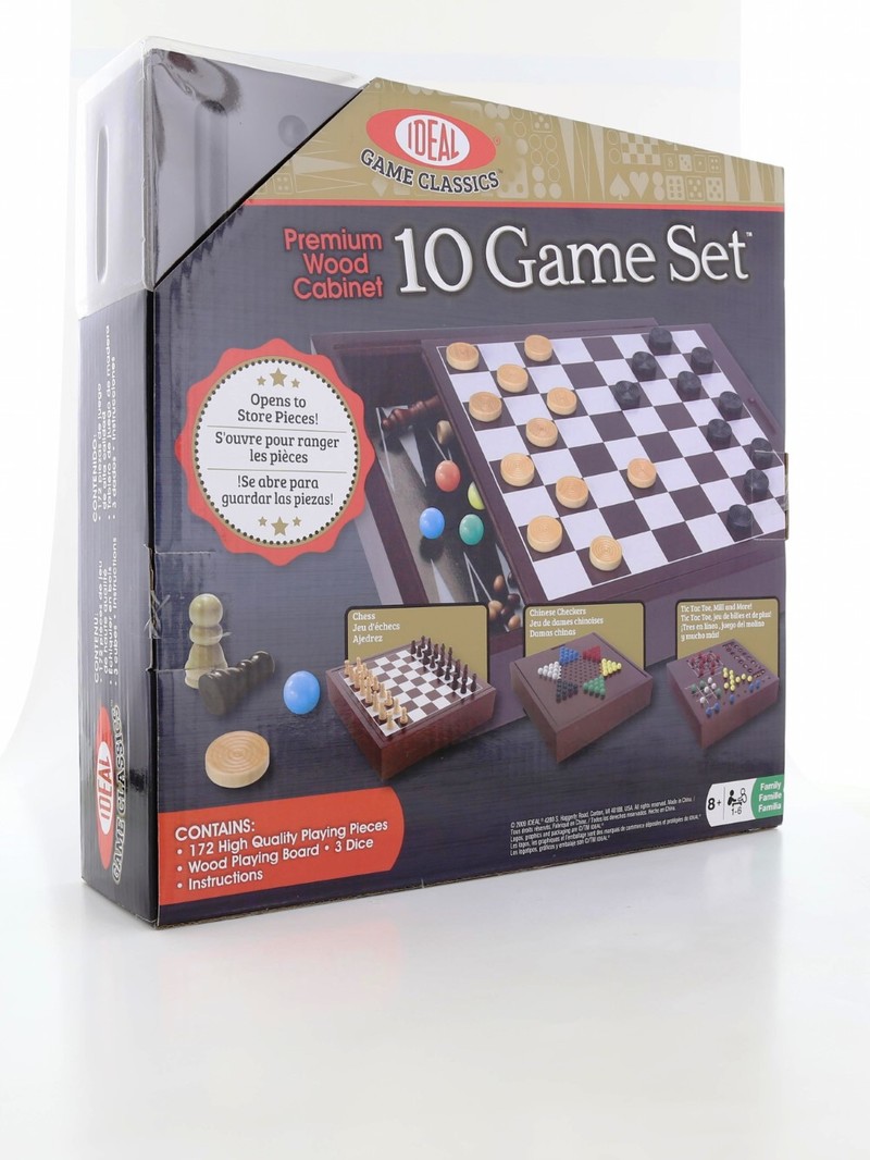 TCG 10 in 1 Wooden Games Set