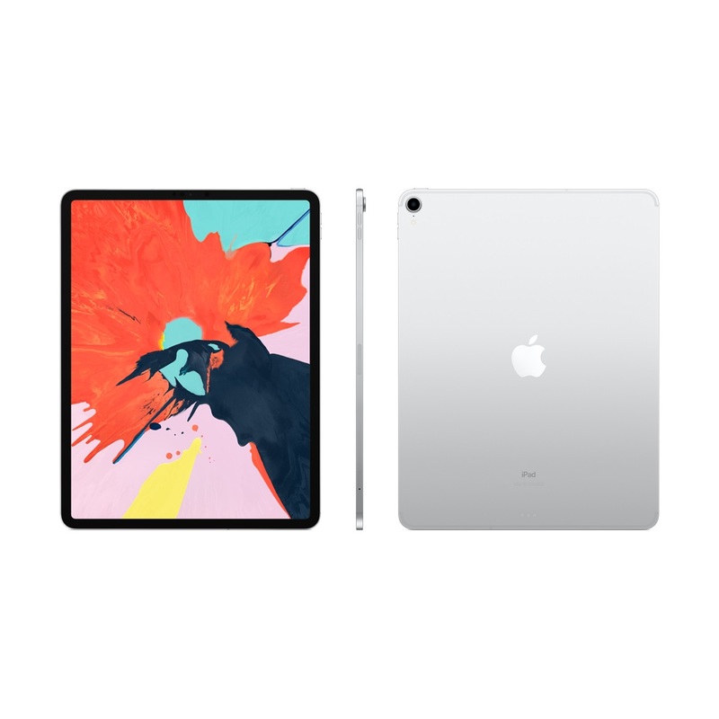 Apple iPad Pro 12.9-Inch Wi-Fi + Cellular 256GB Silver (3rd Gen) Tablet