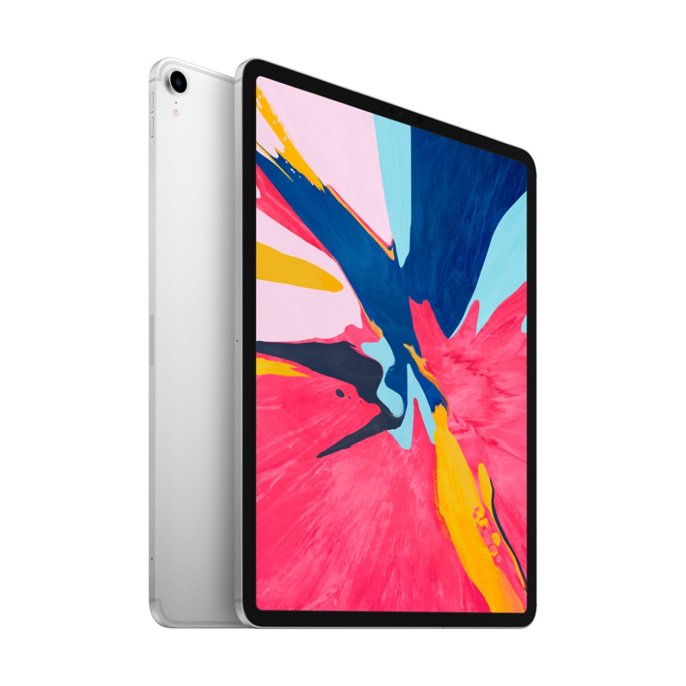 Apple iPad Pro 12.9-Inch Wi-Fi + Cellular 256GB Silver (3rd Gen) Tablet